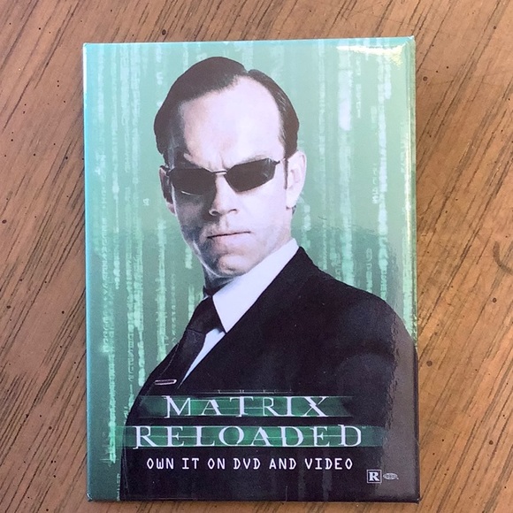 Collectible Matrix Reloaded Movie Pins/Buttons - Picture 7 of 7